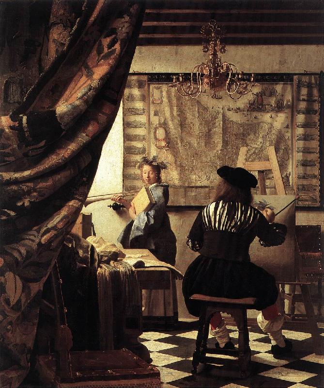 Jan Vermeer The Art of Painting